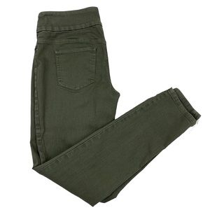 CHICO’S Olive Drab Green Jeans
